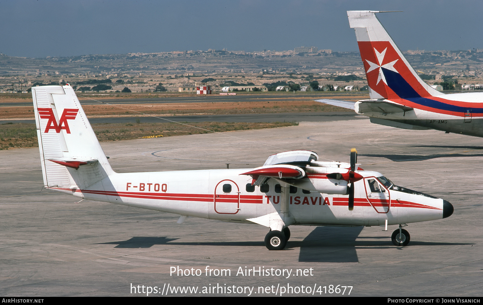 Aircraft Photo of F-BTOQ | De Havilland Canada DHC-6-300 Twin Otter | Tunisavia | AirHistory.net #418677