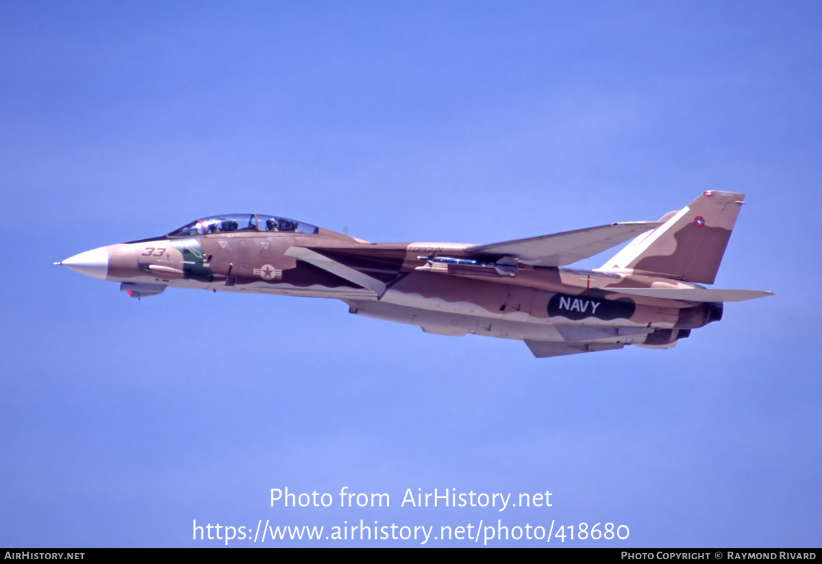 Aircraft Photo of 160913 | Grumman F-14A Tomcat | USA - Navy | AirHistory.net #418680