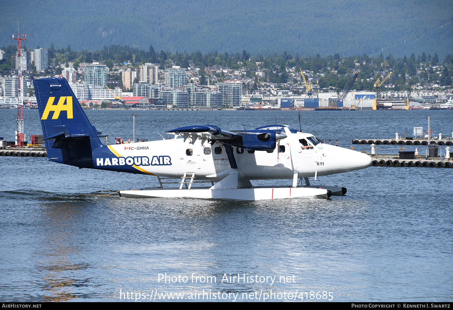 Aircraft Photo of C-GHHA | De Havilland Canada DHC-6-300 Twin Otter | Harbour Air | AirHistory.net #418685