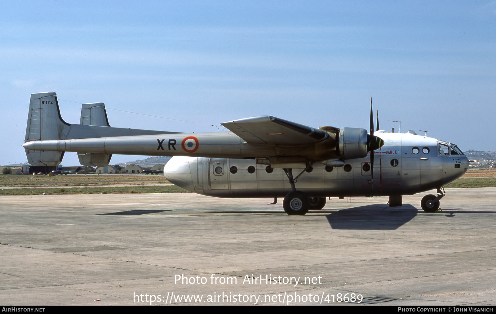 Aircraft Photo of 172 | Nord 2501F-3 Noratlas | France - Air Force | AirHistory.net #418689