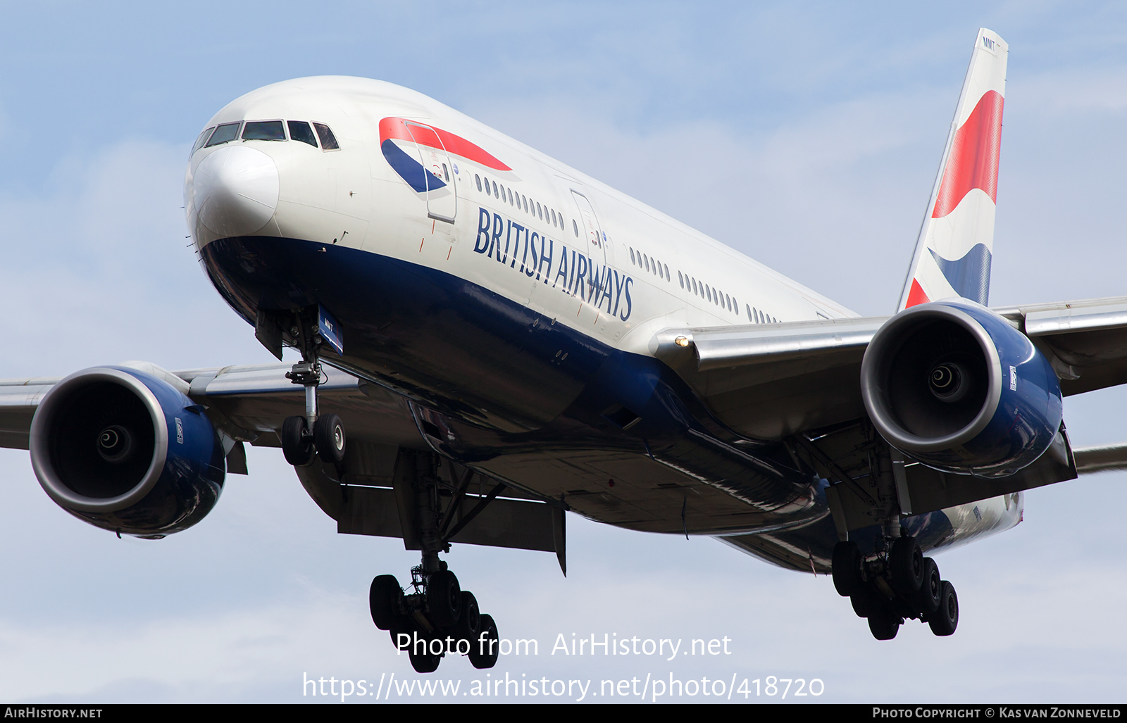 Aircraft Photo of G-YMMT | Boeing 777-236/ER | British Airways | AirHistory.net #418720