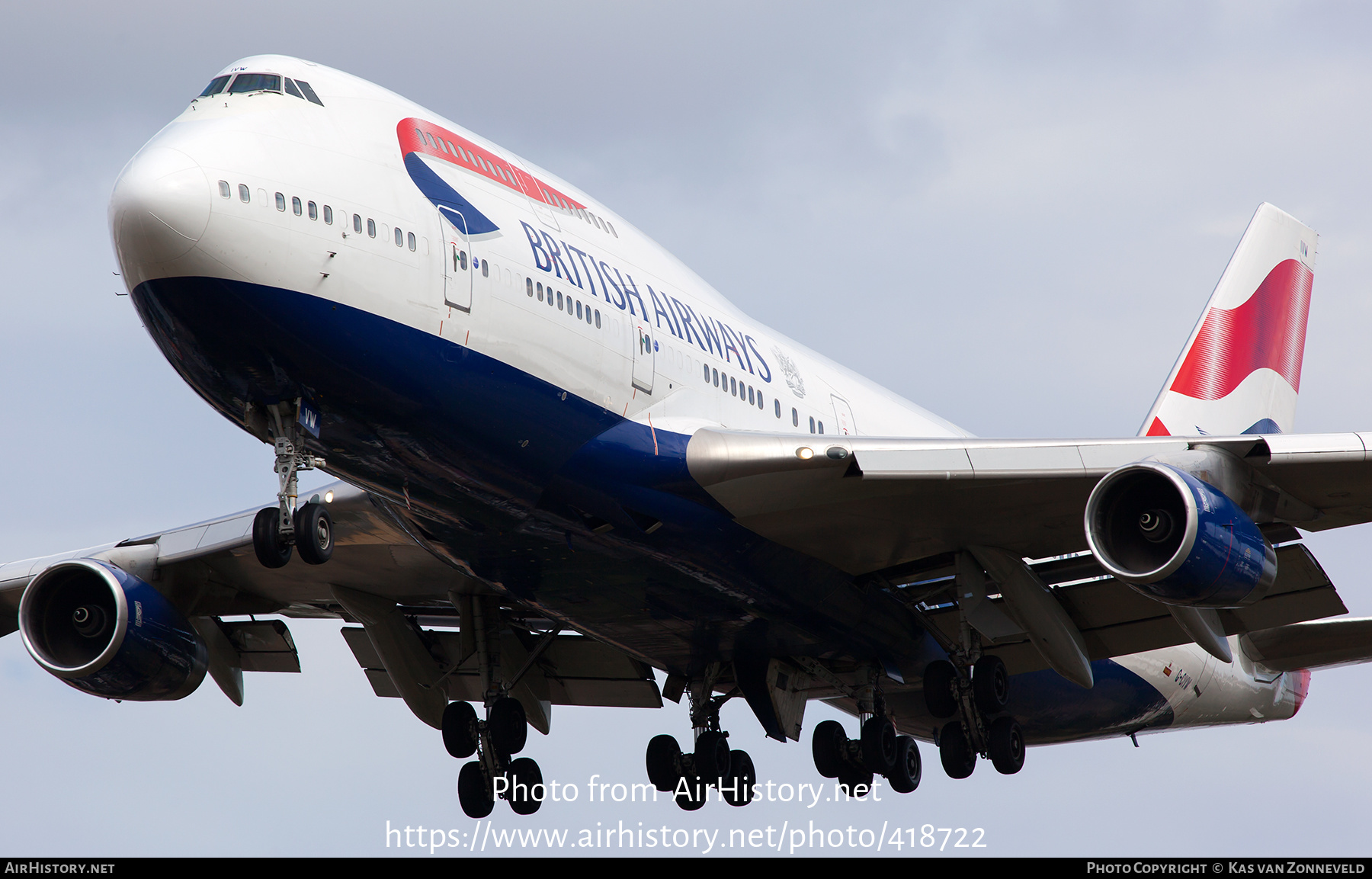 Aircraft Photo of G-CIVW | Boeing 747-436 | British Airways ...