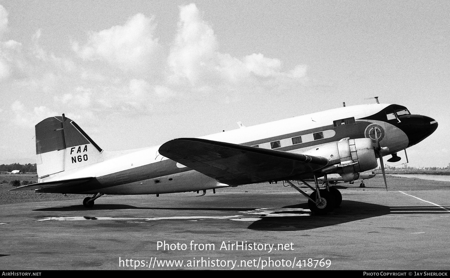 Aircraft Photo of N60 | Douglas SC-47J Skytrain | FAA - Federal Aviation Administration | AirHistory.net #418769