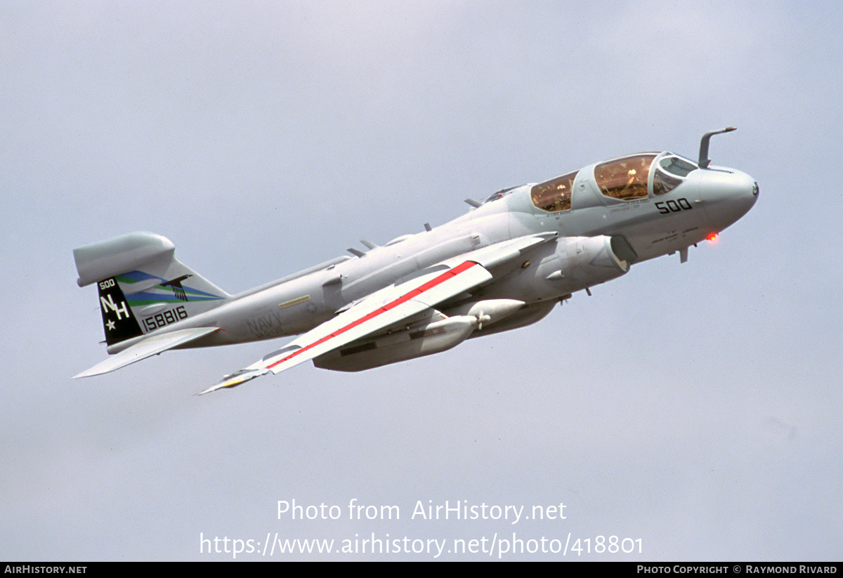 Aircraft Photo of 158816 | Grumman EA-6B Prowler (G-128) | USA - Navy | AirHistory.net #418801