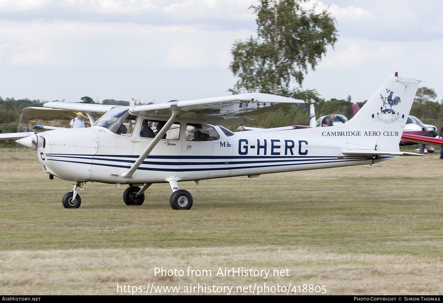 Aircraft Photo of G-HERC | Cessna 172S Skyhawk SP | Cambridge Aero Club | AirHistory.net #418805