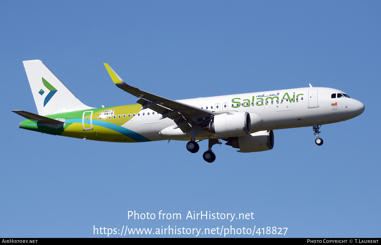 Aircraft Photo of F-WWIB | Airbus A320-251N | Salam Air | AirHistory.net #418827