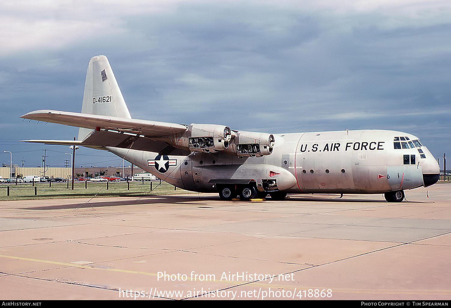 Aircraft Photo of 54-1621 / 0-41621 | Lockheed GC-130A Hercules (L-182) | USA - Air Force | AirHistory.net #418868