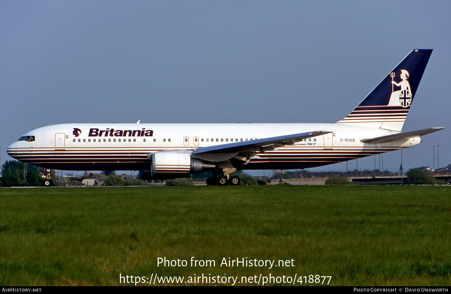 Aircraft Photo of G-BYAB | Boeing 767-204/ER | Britannia Airways | AirHistory.net #418877