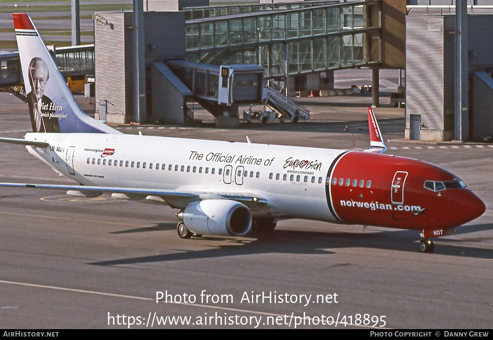 Aircraft Photo of LN-NOT | Boeing 737-8JP | Norwegian | AirHistory.net #418895