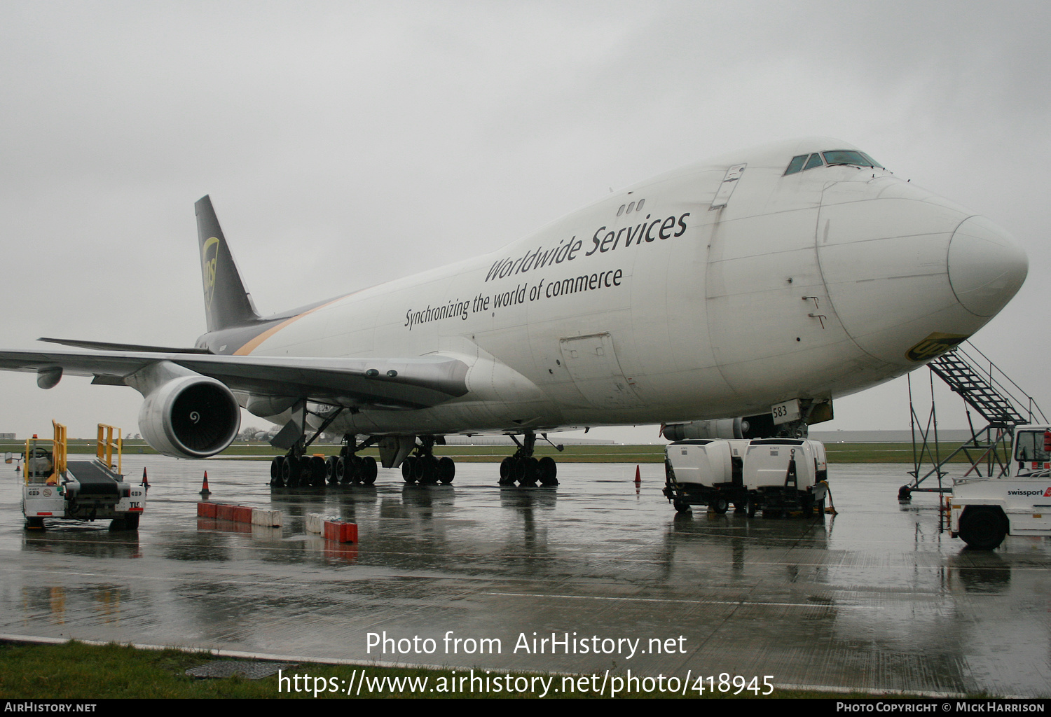 Aircraft Photo of N583UP | Boeing 747-4R7F/SCD | United Parcel Service - UPS | AirHistory.net #418945