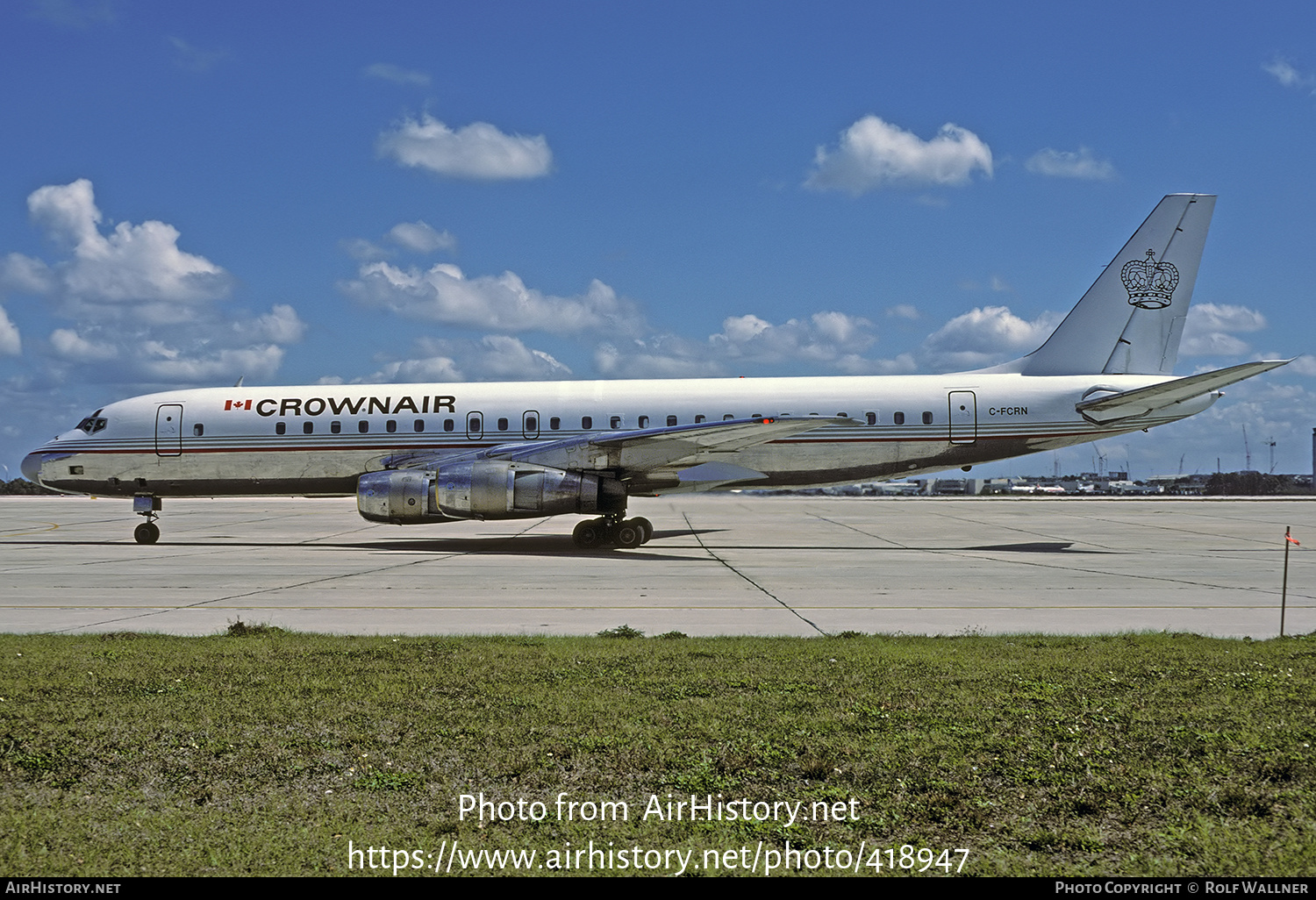 Aircraft Photo of C-FCRN | Douglas DC-8-52 | CrownAir | AirHistory.net #418947