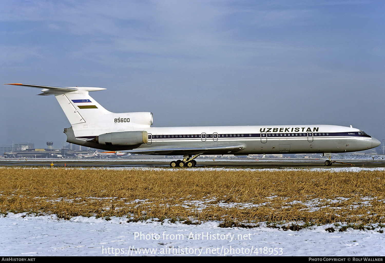 Aircraft Photo of 85600 | Tupolev Tu-154B-2 | Uzbekistan - Government | AirHistory.net #418953