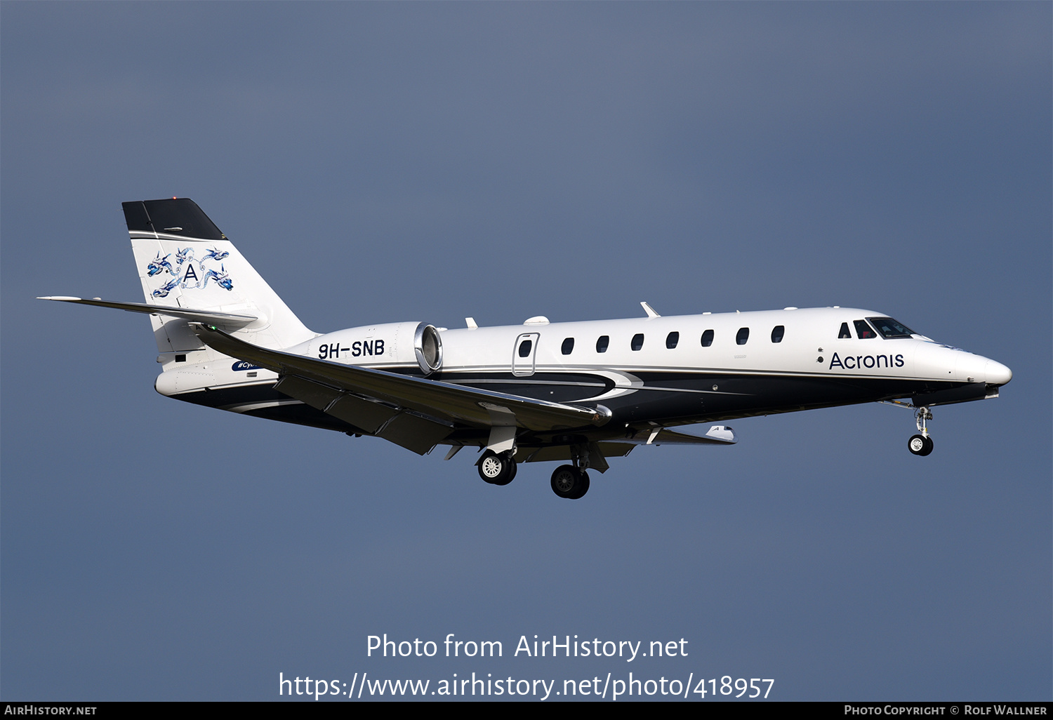 Aircraft Photo of 9H-SNB | Cessna 680 Citation Sovereign+ | AirHistory ...