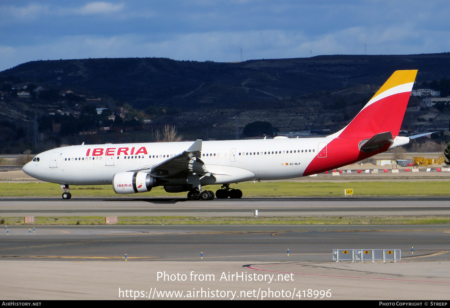 Aircraft Photo of EC-MLP | Airbus A330-202 | Iberia | AirHistory.net #418996