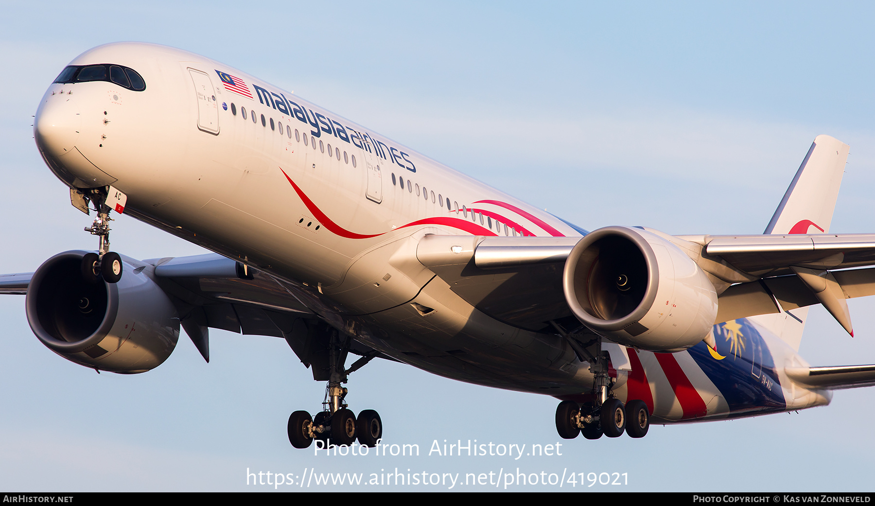 Aircraft Photo of 9M-MAC | Airbus A350-941 | Malaysia Airlines | AirHistory.net #419021