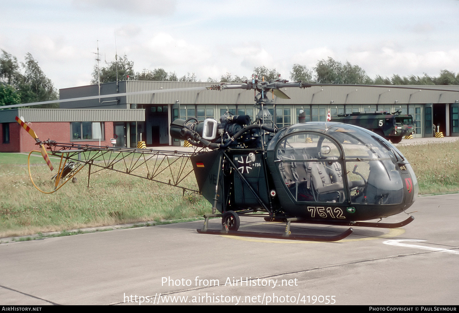 Aircraft Photo of 7512 | Sud SE-3130 Alouette II | Germany - Army | AirHistory.net #419055