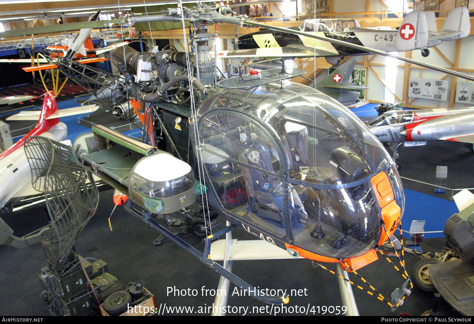 Aircraft Photo of V-49 | Sud SE-3130 Alouette II | Switzerland - Air Force | AirHistory.net #419059