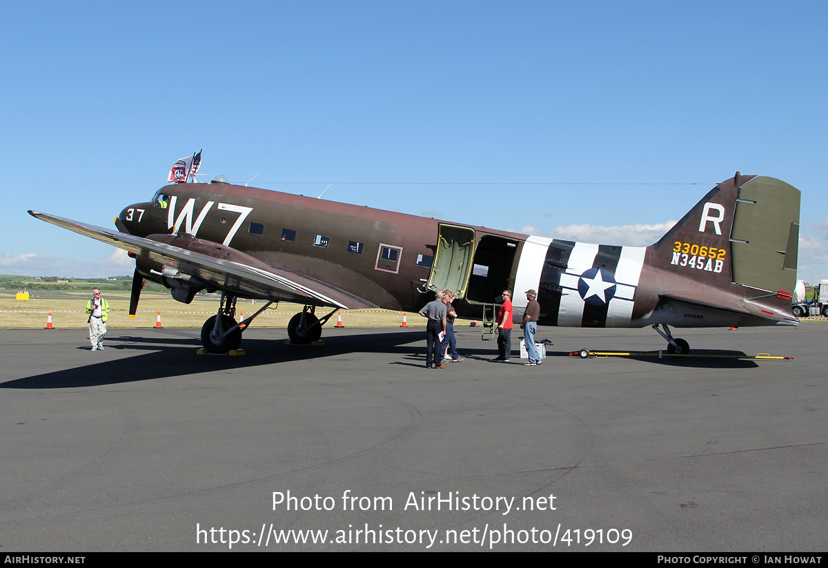 Aircraft Photo of N345AB / 330652 | Douglas C-47A Skytrain | USA - Air Force | AirHistory.net #419109