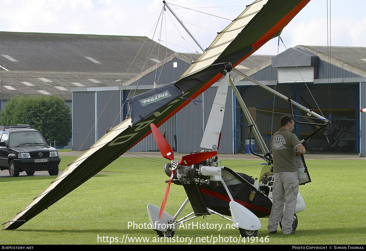 Aircraft Photo of G-MZPD | Pegasus Quantum 15 | AirHistory.net #419146