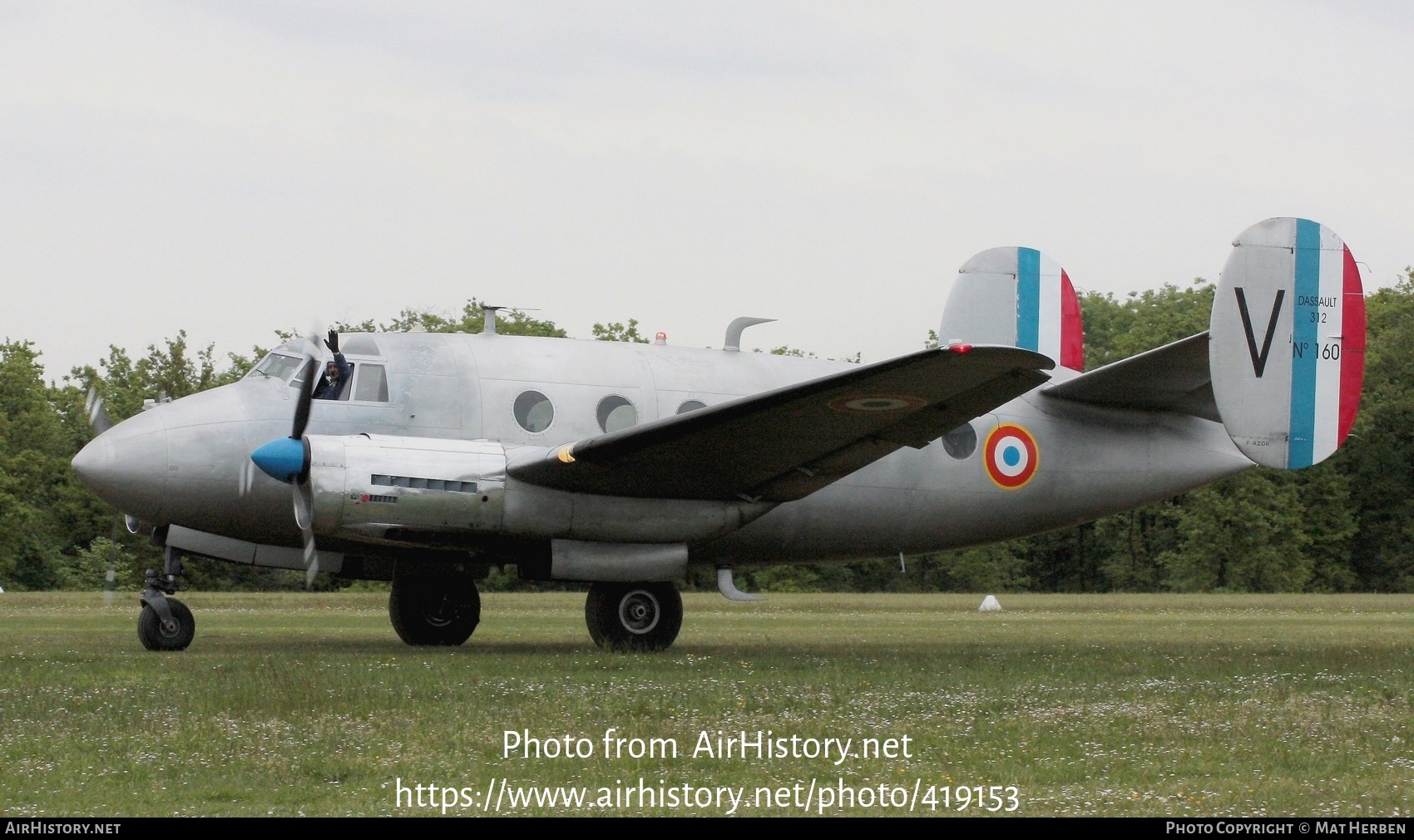 Aircraft Photo of F-AZDR / 160 | Dassault MD-312 Flamant | France - Air Force | AirHistory.net #419153