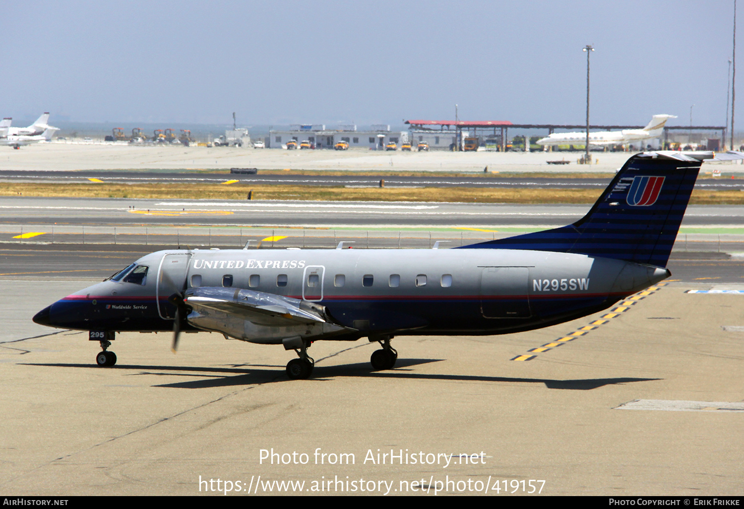 Aircraft Photo of N295SW | Embraer EMB-120ER Brasilia | United Express | AirHistory.net #419157