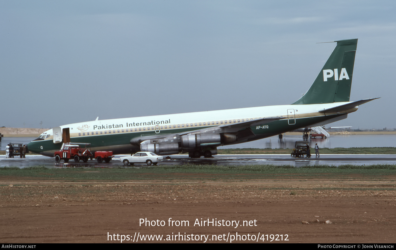 Aircraft Photo of AP-ATQ | Boeing 720-040B | Pakistan International Airlines - PIA | AirHistory.net #419212