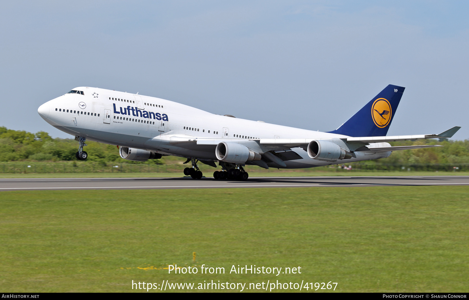 Aircraft Photo of D-ABVP | Boeing 747-430 | Lufthansa | AirHistory.net #419267