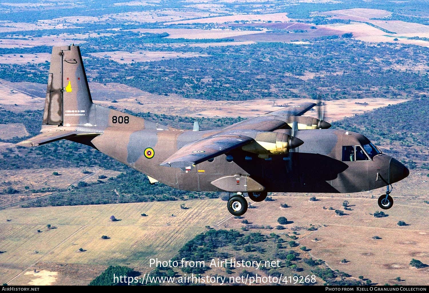 Aircraft Photo of 808 | CASA C-212-200 Aviocar | Zimbabwe - Air Force | AirHistory.net #419268