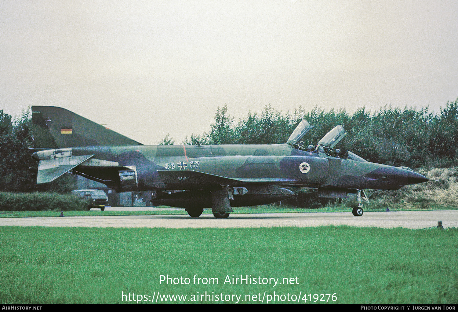 Aircraft Photo of 3587 | McDonnell Douglas RF-4E Phantom II | Germany - Air Force | AirHistory.net #419276