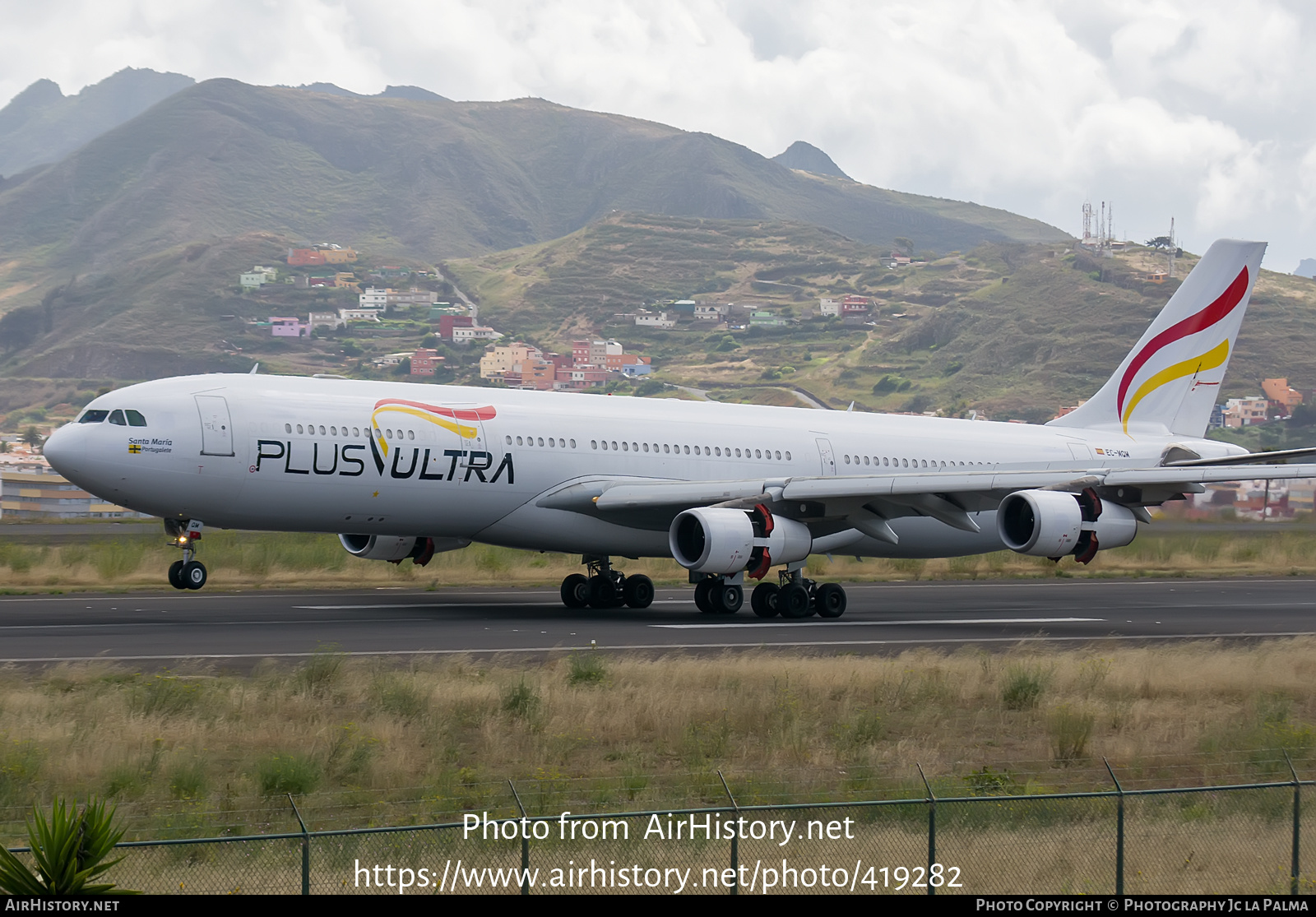 Aircraft Photo of EC-MQM | Airbus A340-313X | Plus Ultra Líneas Aéreas | AirHistory.net #419282