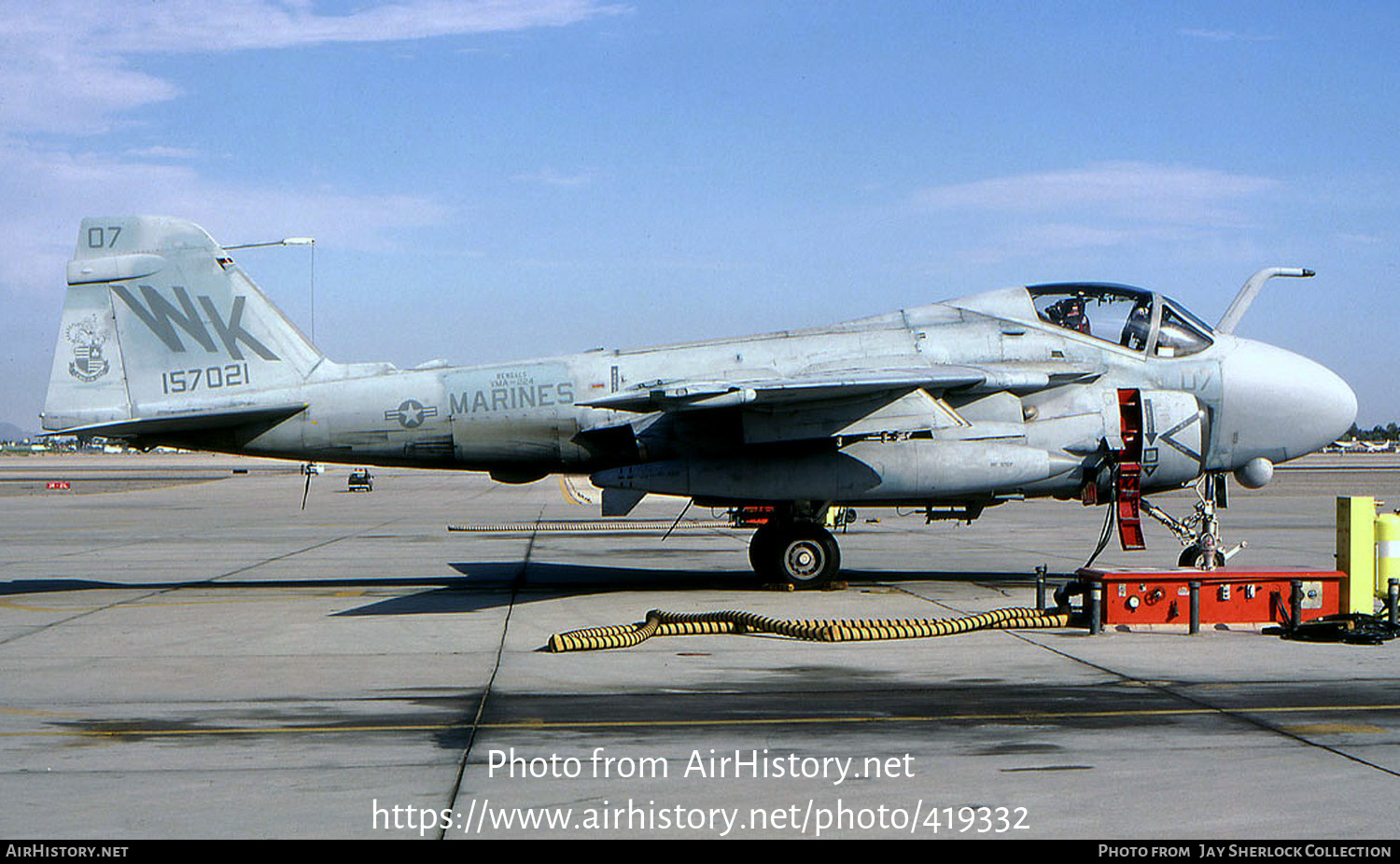 Aircraft Photo of 157021 | Grumman A-6E Intruder | USA - Marines | AirHistory.net #419332