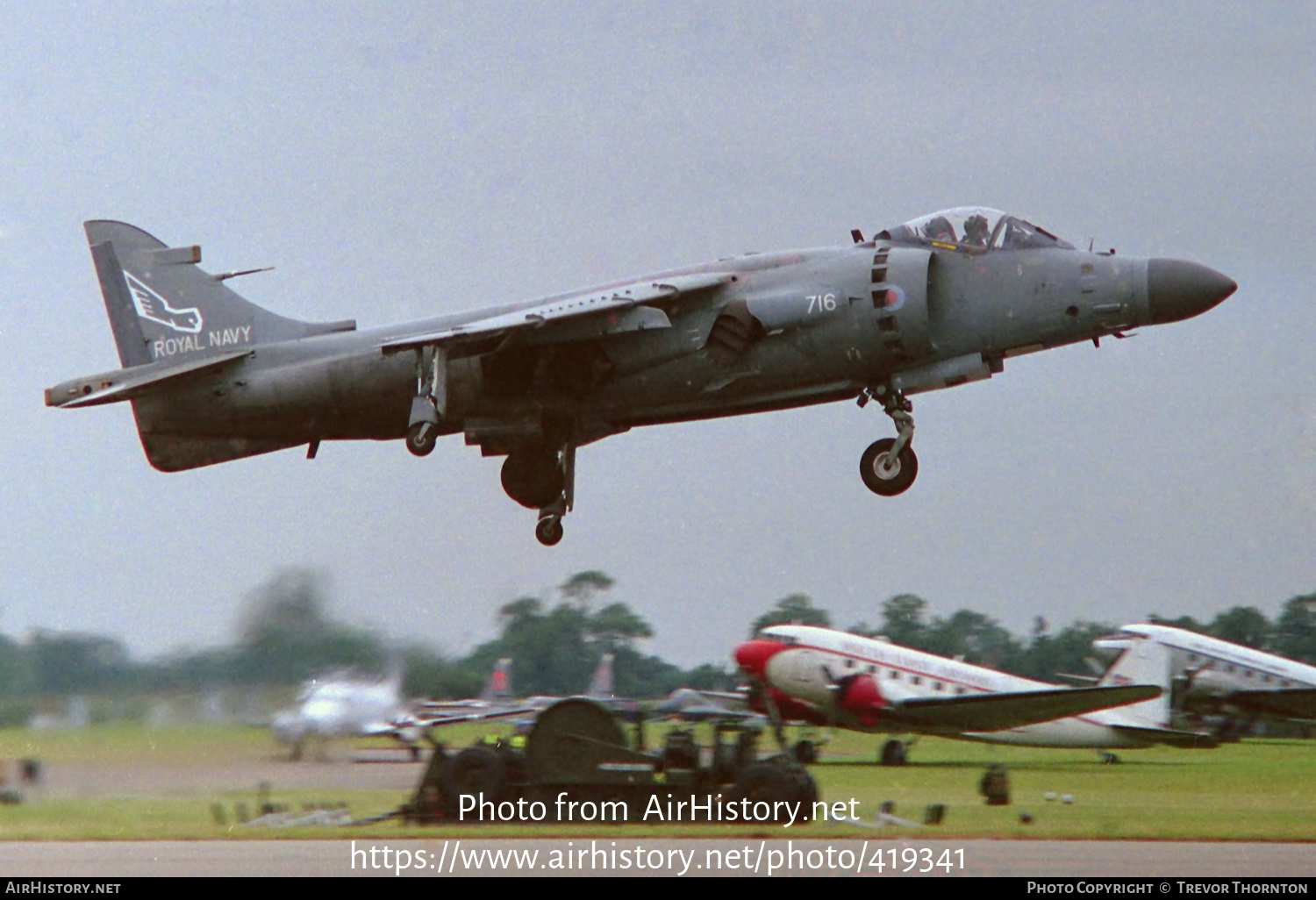 Aircraft Photo of ZH800 | British Aerospace Sea Harrier FA2 | UK - Navy | AirHistory.net #419341