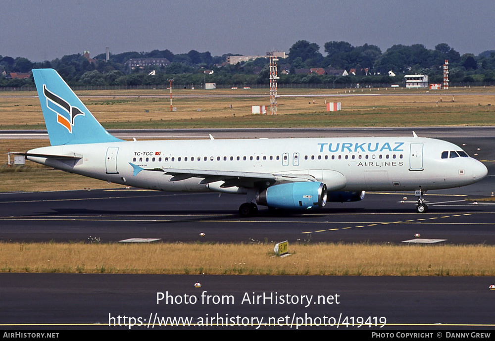 Aircraft Photo of TC-TCC | Airbus A320-232 | Turkuaz Airlines | AirHistory.net #419419