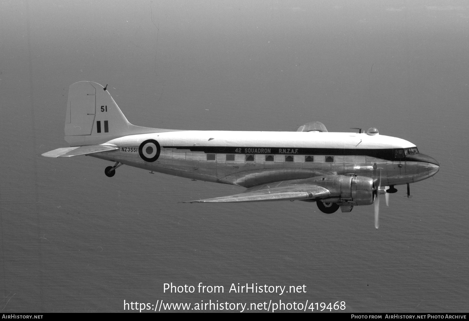 Aircraft Photo of NZ3551 | Douglas C-47B Skytrain | New Zealand - Air Force | AirHistory.net #419468