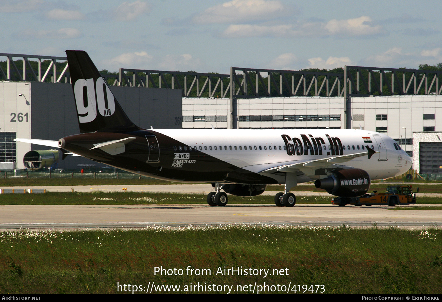 Aircraft Photo of F-WWBC | Airbus A320-214 | GoAir | AirHistory.net #419473