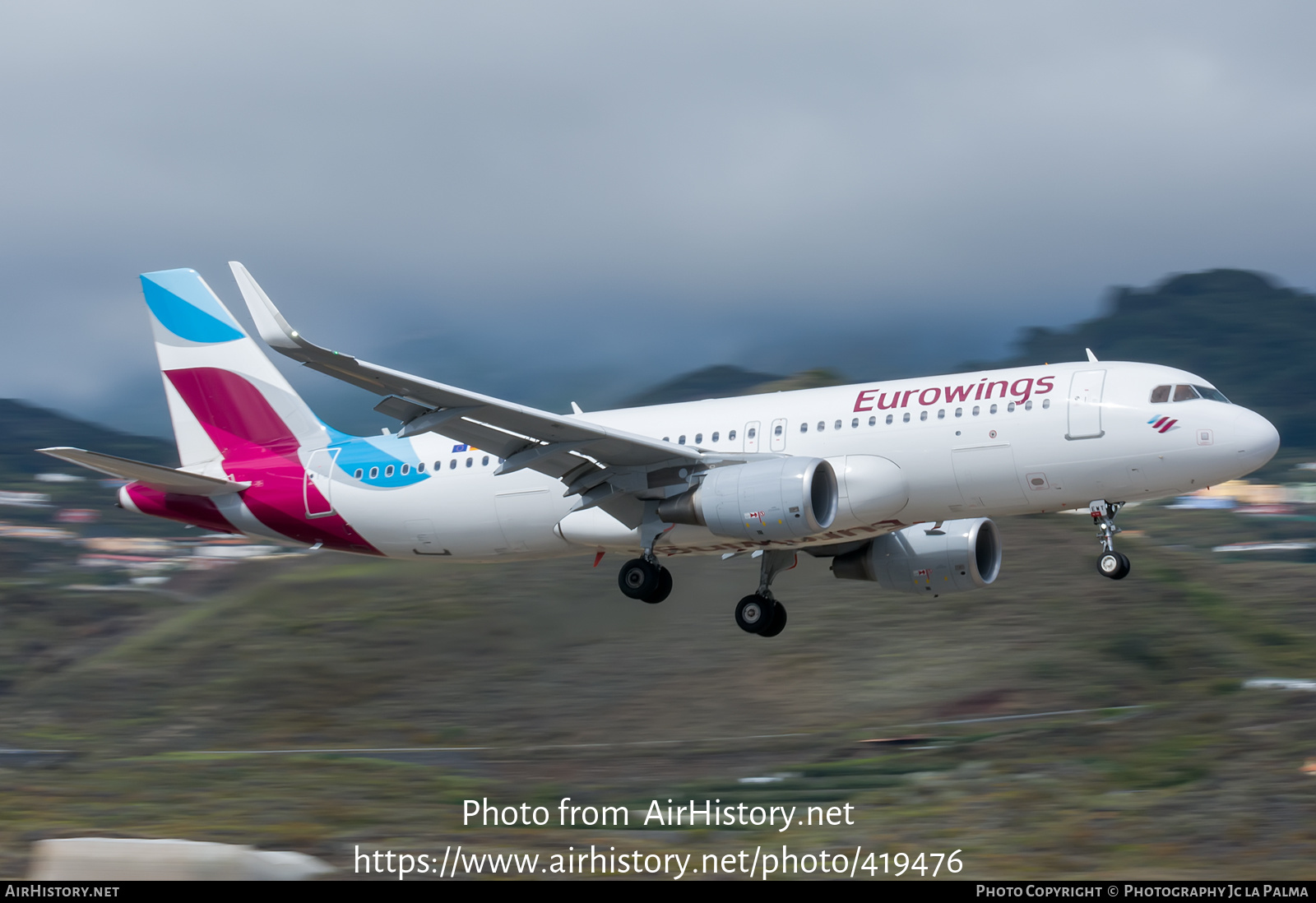 Aircraft Photo of D-AEWT | Airbus A320-214 | Eurowings | AirHistory.net #419476