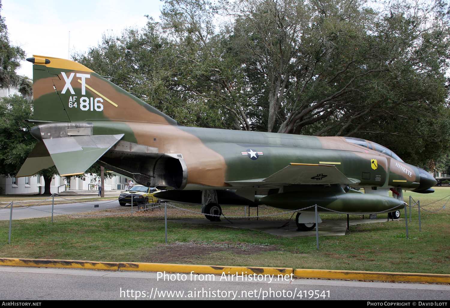 Aircraft Photo of 64-0816 / AF64-816 | McDonnell F-4C Phantom II | USA - Air Force | AirHistory.net #419541