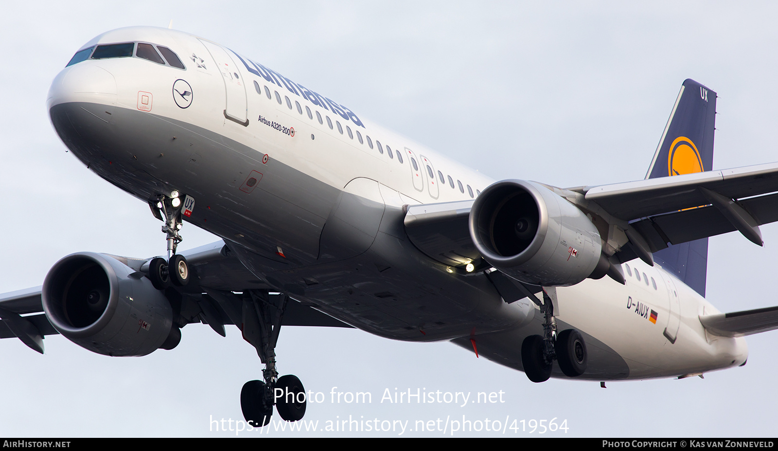 Aircraft Photo of D-AIUX | Airbus A320-214 | Lufthansa | AirHistory.net #419564