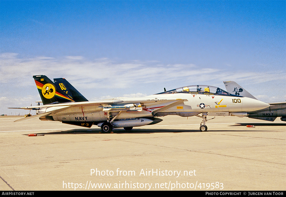 Aircraft Photo of 164348 | Grumman F-14D Tomcat | USA - Navy | AirHistory.net #419583