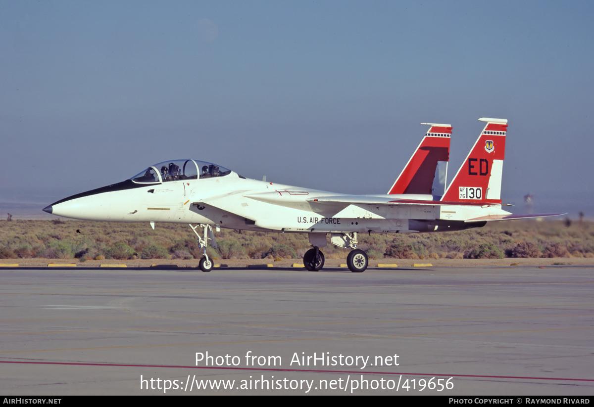 Aircraft Photo of 76-0130 / AF76130 | McDonnell Douglas F-15B Eagle | USA - Air Force | AirHistory.net #419656