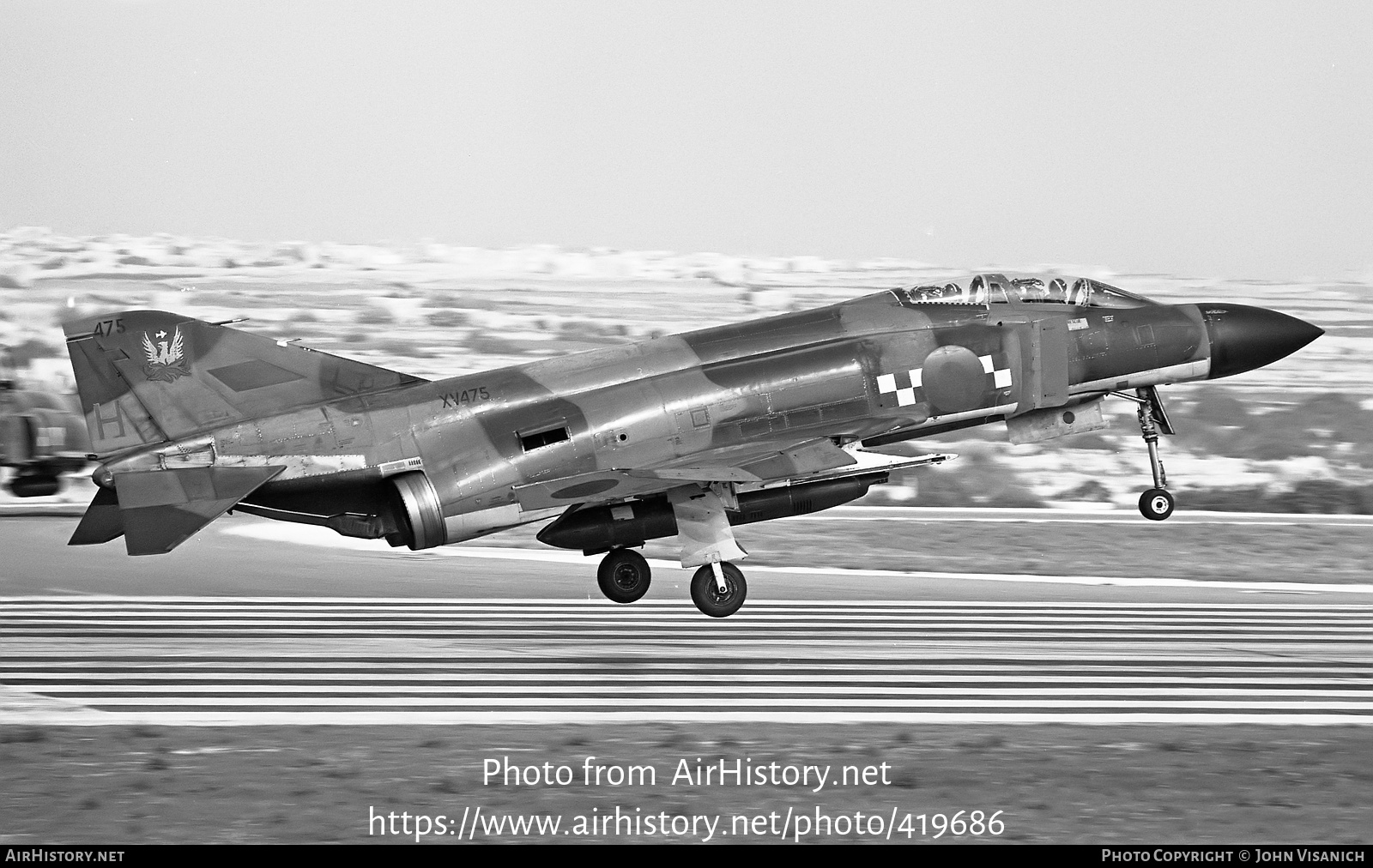 Aircraft Photo of XV475 | McDonnell Douglas F-4M Phantom FGR2 | UK - Air Force | AirHistory.net #419686