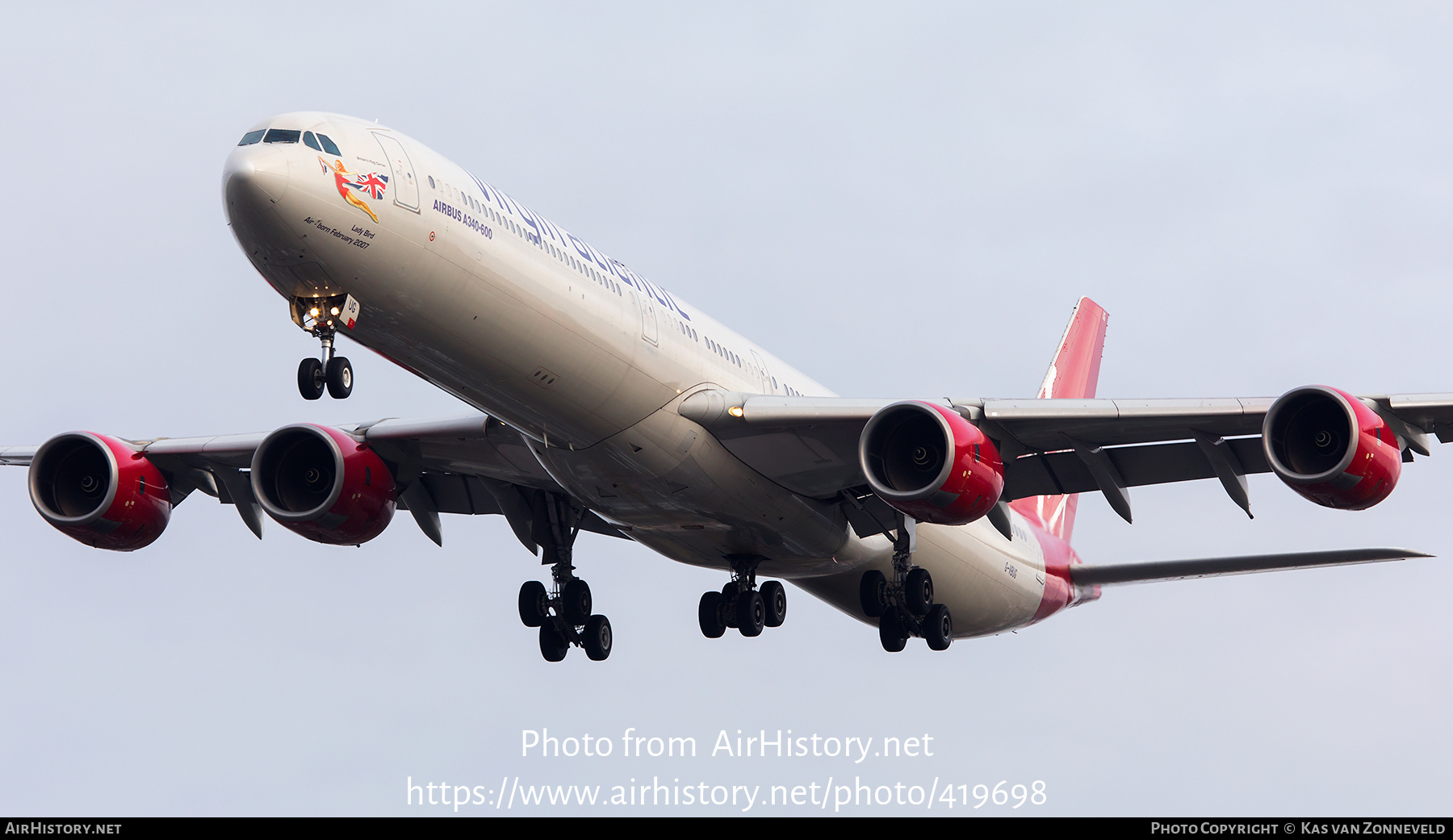 Aircraft Photo of G-VBUG | Airbus A340-642 | Virgin Atlantic Airways | AirHistory.net #419698