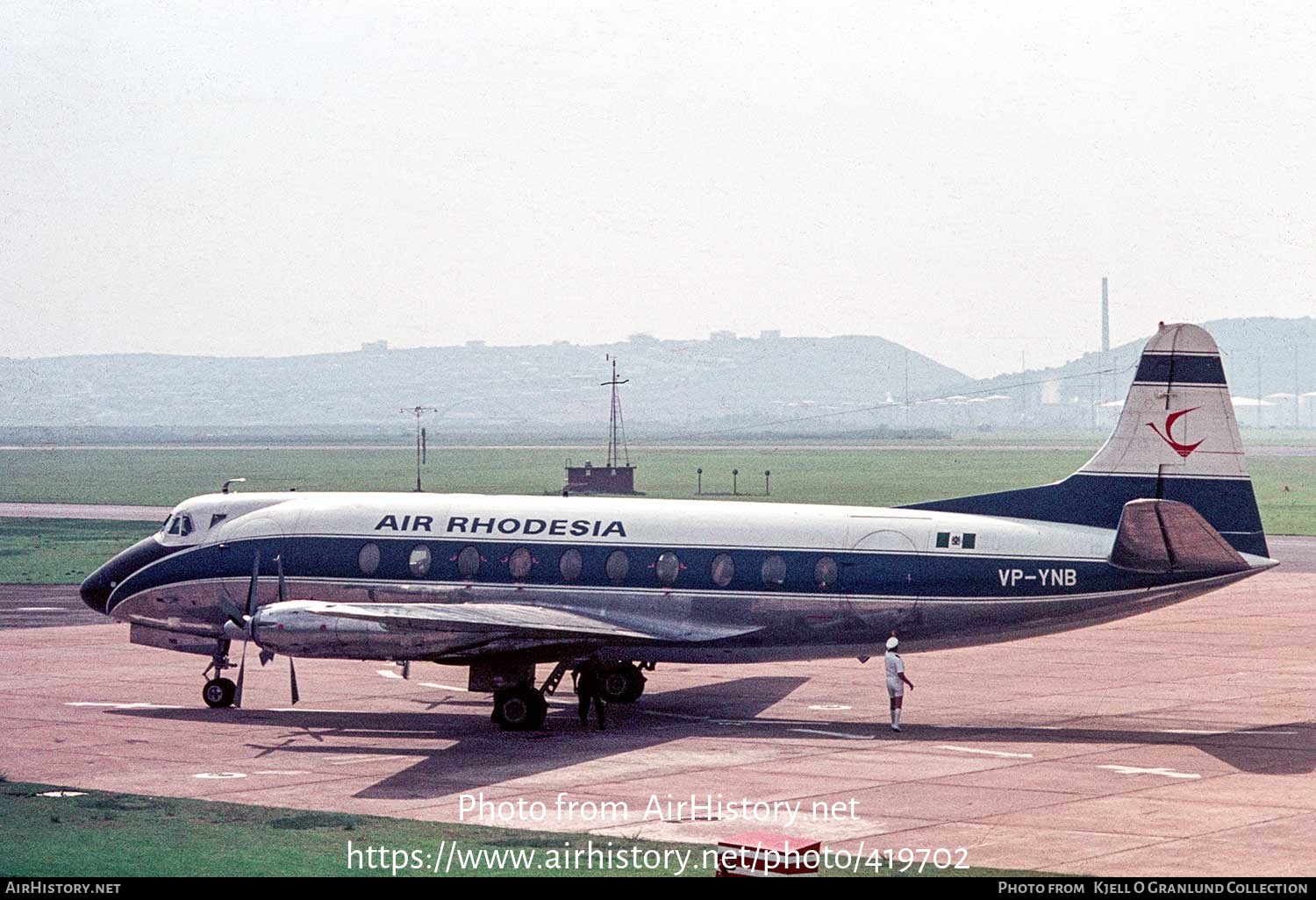 Aircraft Photo of VP-YNB | Vickers 748D Viscount | Air Rhodesia | AirHistory.net #419702