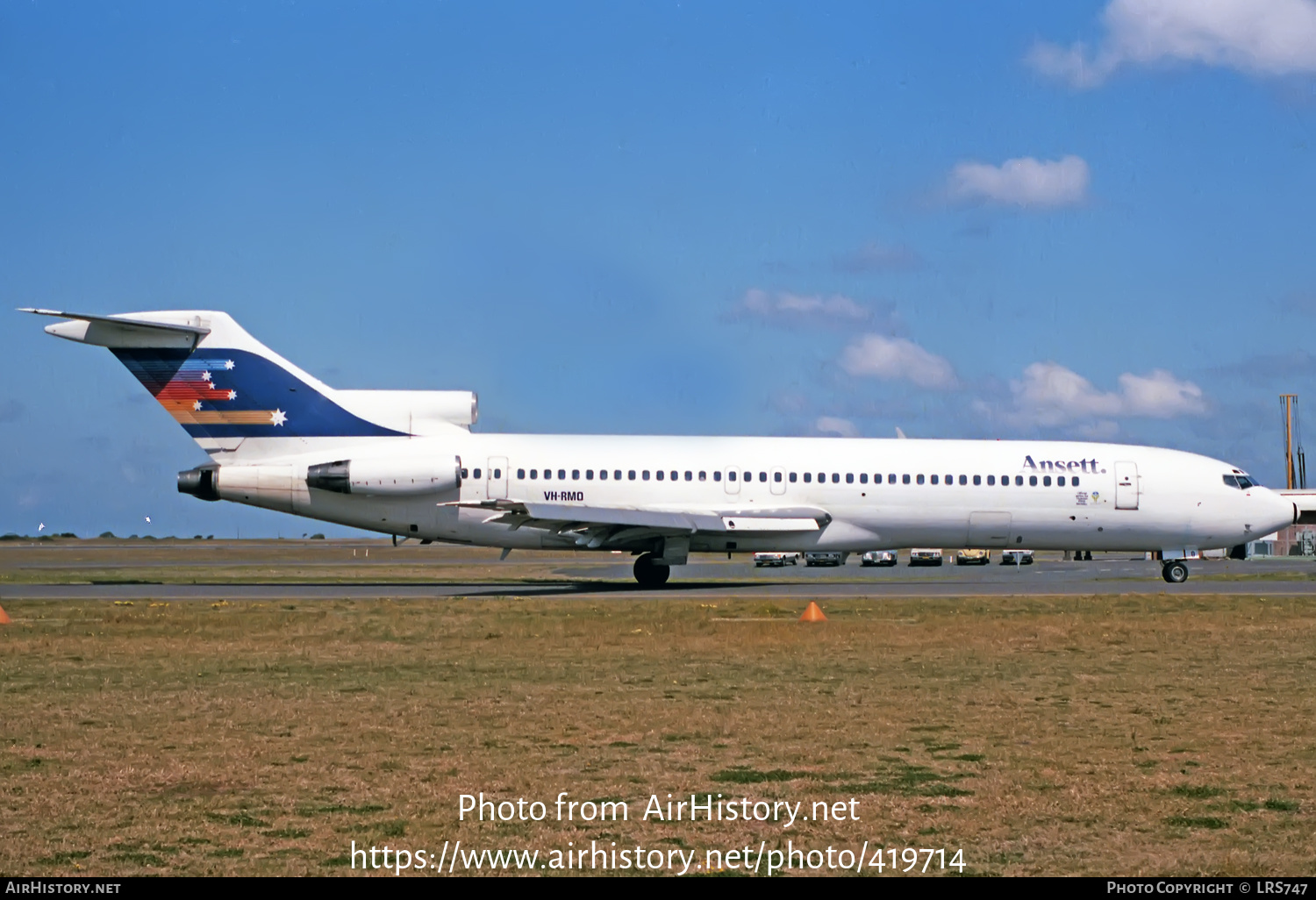 Aircraft Photo of VH-RMO | Boeing 727-277/Adv | Ansett | AirHistory.net #419714