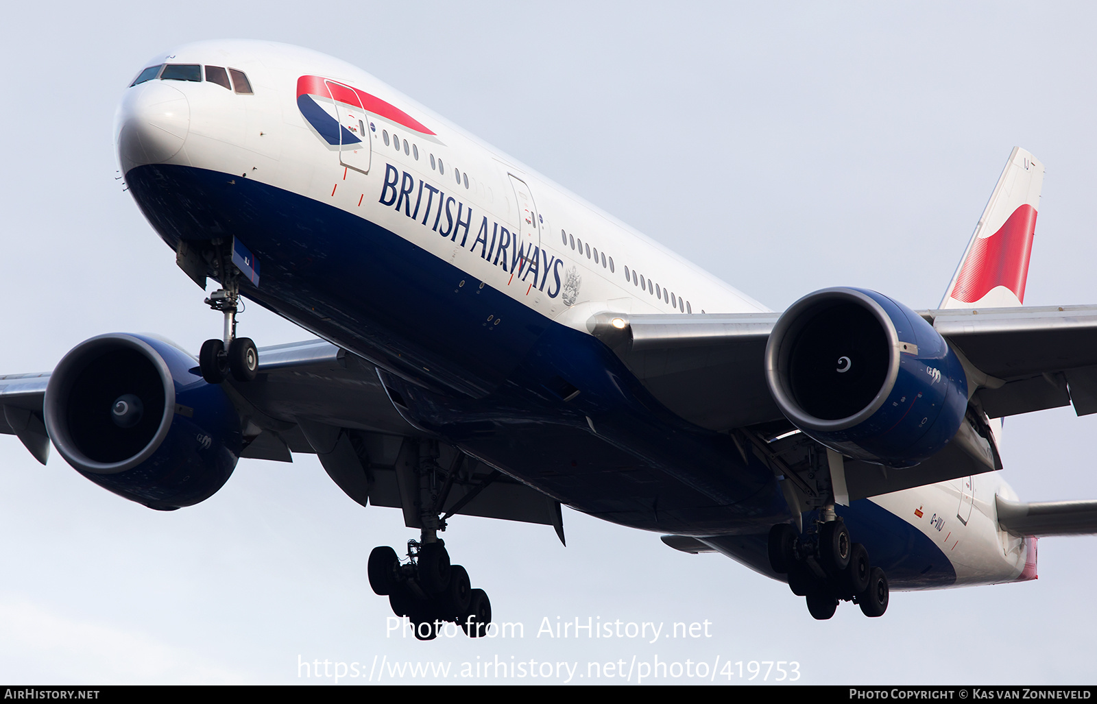 Aircraft Photo of G-VIIJ | Boeing 777-236/ER | British Airways | AirHistory.net #419753