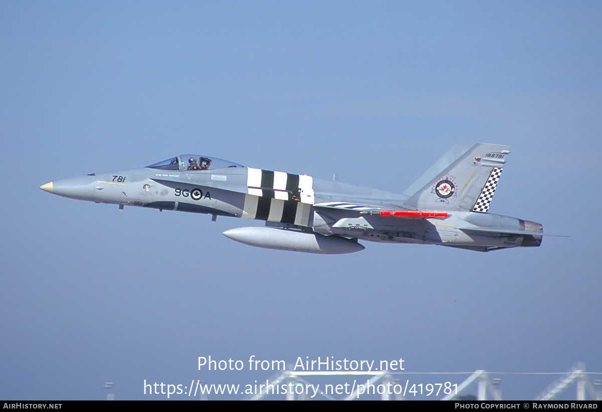 Aircraft Photo of 188781 | McDonnell Douglas CF-188 Hornet | Canada - Air Force | AirHistory.net #419781