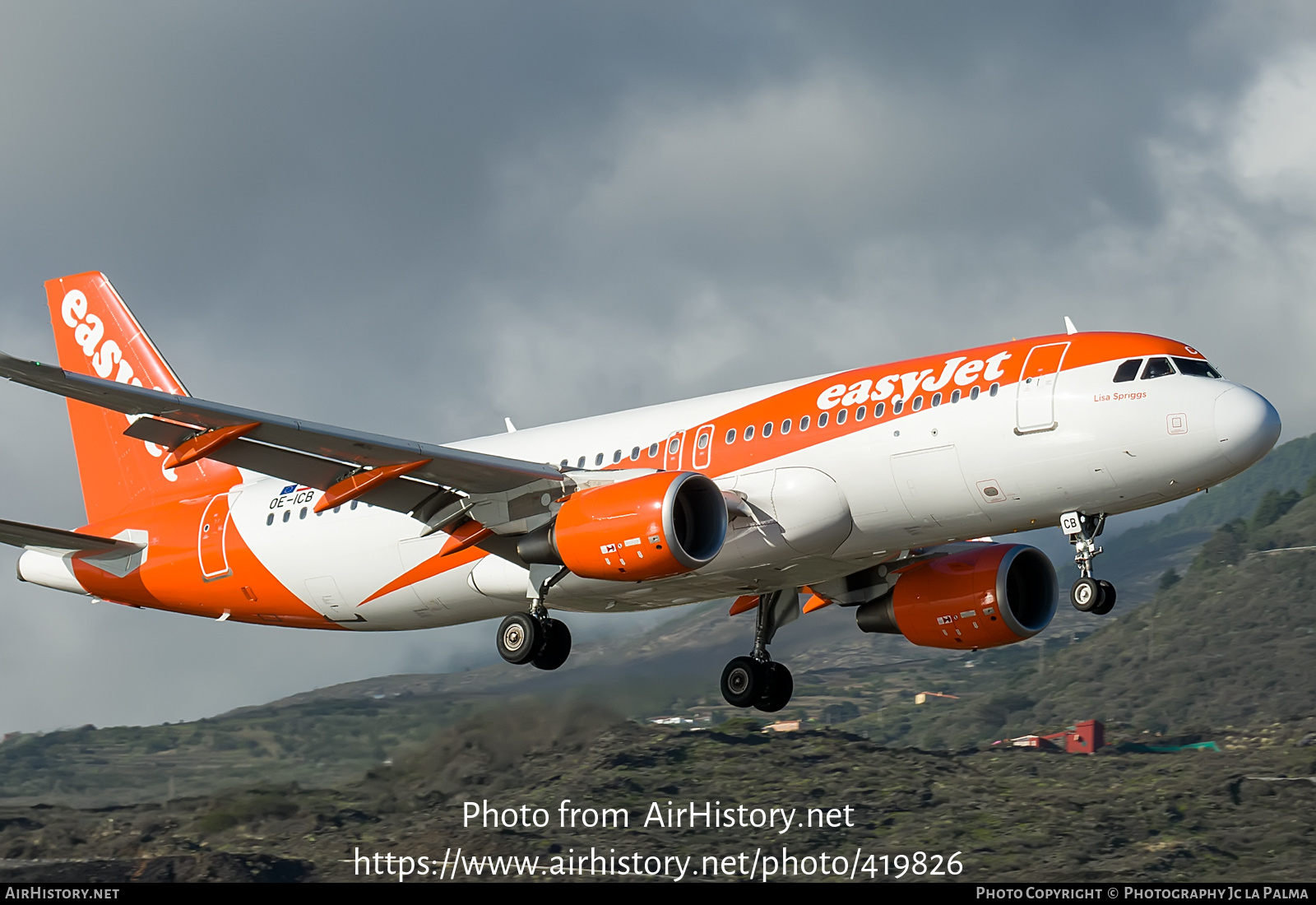 Aircraft Photo of OE-ICB | Airbus A320-214 | EasyJet | AirHistory.net ...