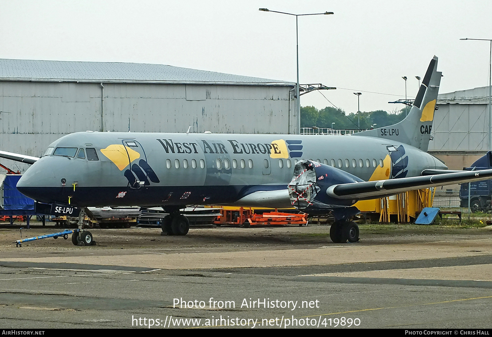 Aircraft Photo of SE-LPU | British Aerospace ATP | West Air Europe Cargo | AirHistory.net #419890