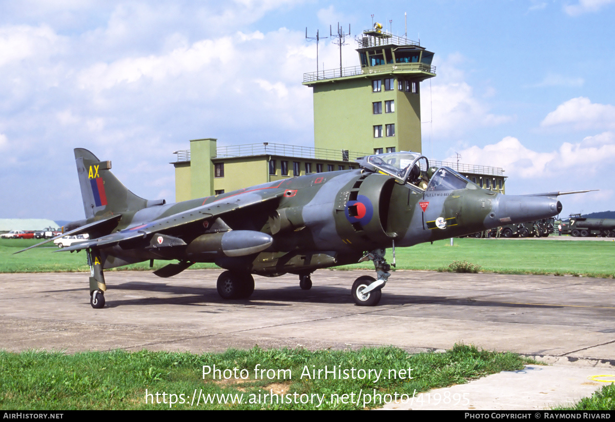 Aircraft Photo of XZ987 | Hawker Siddeley Harrier GR3 | UK - Air Force | AirHistory.net #419895