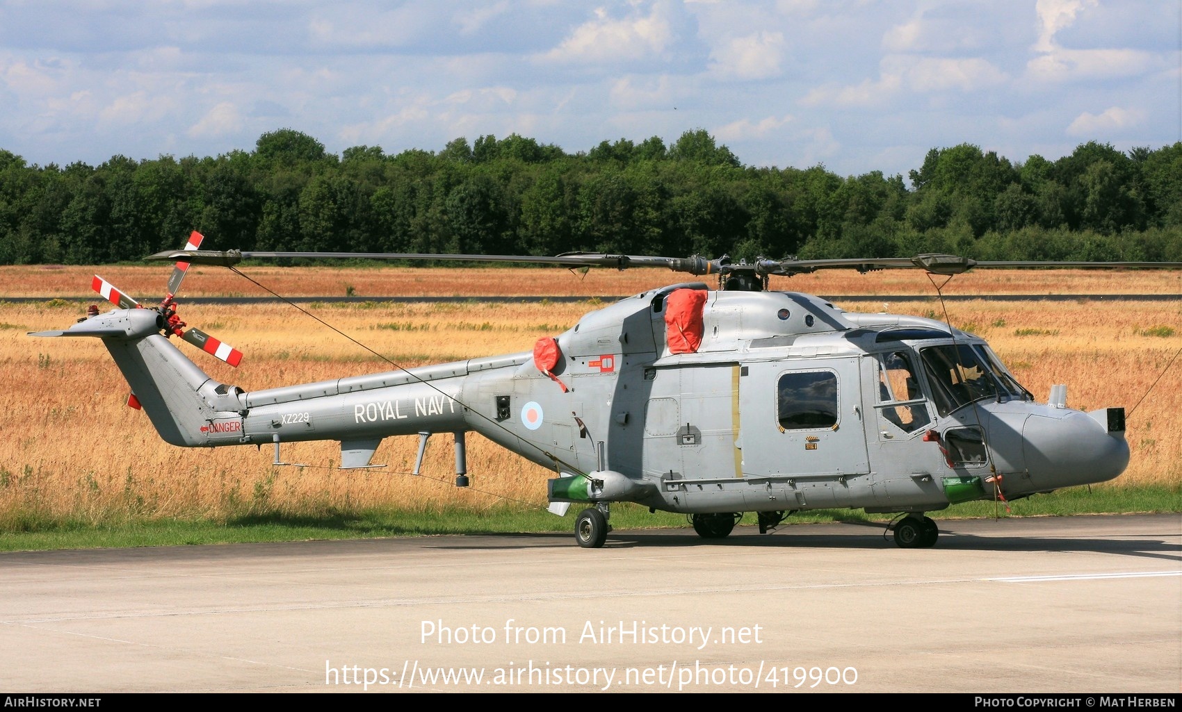 Aircraft Photo of XZ229 | Westland WG-13 Lynx HAS3GM | UK - Navy | AirHistory.net #419900